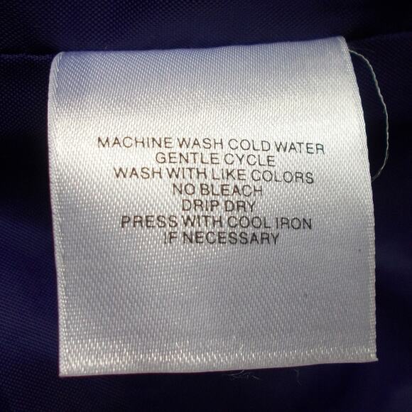 Kim Rogers Turquoise & Purple Abstract Print Dress Sz 12 - Picture 4 of 4